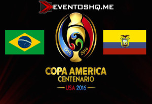 Descargar Copa America Centenario - Brasil vs Ecuador Español Latino