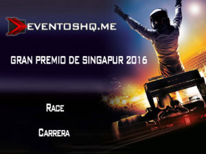 Descargar Formula 1 GP Singapur Carrera 2016 Español Latino