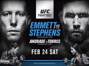 Descargar UFC on Fox Emmet vs Stephens Preliminares en Español Latino