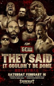 Descargar GCW They Said It Couldn't Be Done 2019 en Ingles